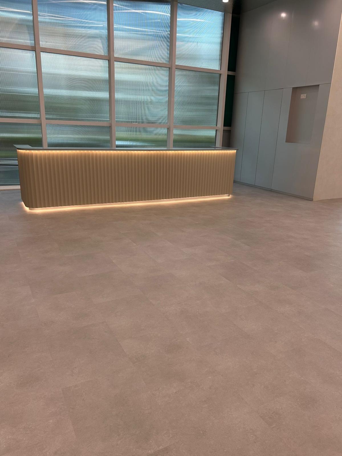 Flooring material and surface detail